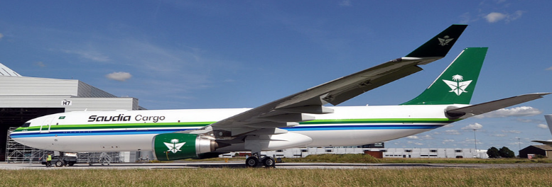 XX40782 | JC Wings 1:400 | Airbus A330-300(P2F) Saudia Cargo Reg: EI-LKD With Antenna | is due August 2025