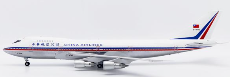 XX20534 | JC Wings 1:200 |Boeing 747-200 "OC, Polished" China Airlines Reg: B-1886 With Stand | is due August 2025