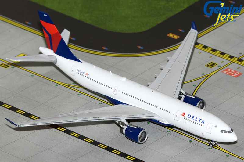 GJDAL2105 | Gemini Jets 1:400 | Delta Air Lines A330-200 N852NW