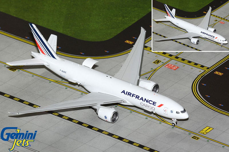 GJAFR2148 | Gemini Jets 1:400 | Boeing 777-200LRF Air France Cargo F-GUOC (Interactive Series) | is due July 2025