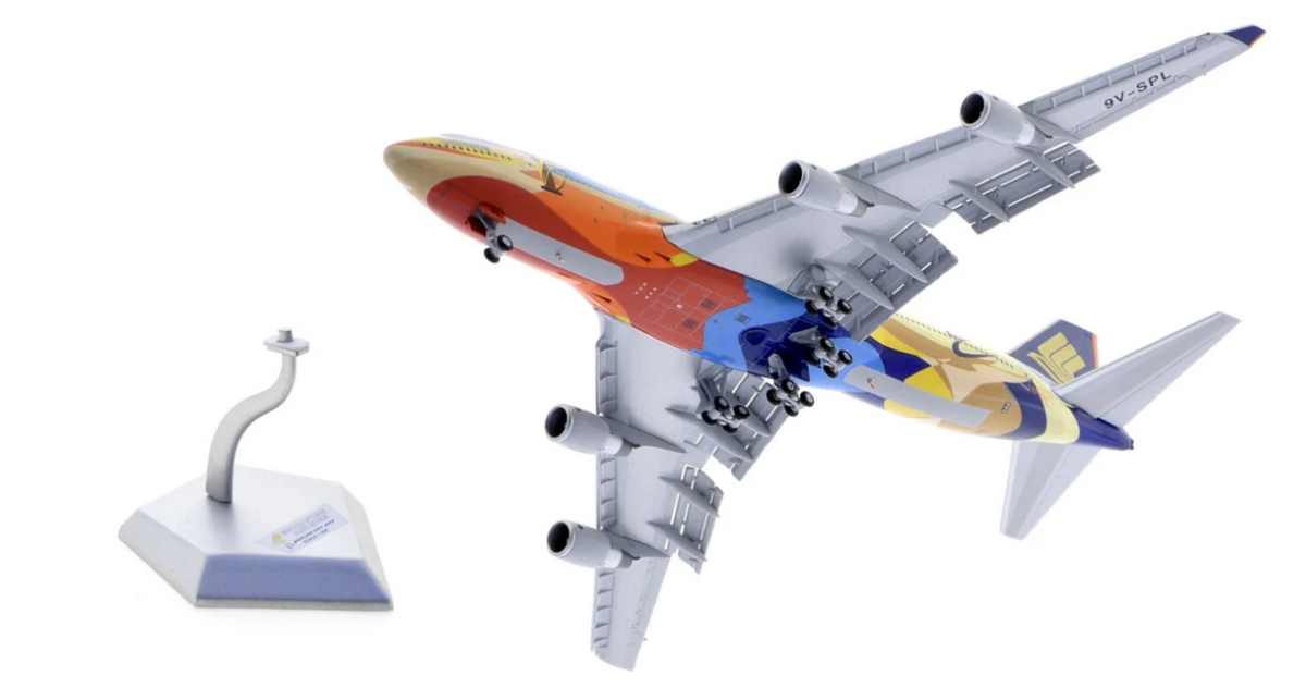 B615301F | HX Models 1:400 | Boeing 747-400 9V-SPL Singapore Airlines