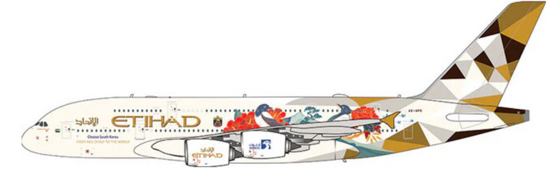 AV4293 | Aviation 400 | Airbus A380-800  Etihad Airways (Choose South Korea) A6-APD