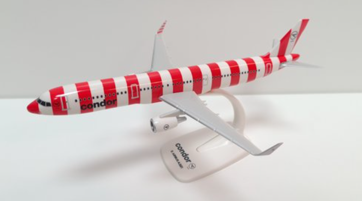 PPC222635_RED | PPC Models 1:200 | Airbus A320neo, Condor Red Stripes