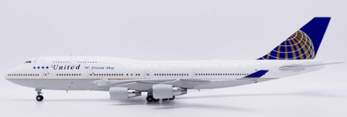 XX20518A | JC Wings 1:200 | Boeing 747-400 United Airlines 747 Friend Ship Reg: N118UA With Stand Flaps Down | is due November 2025