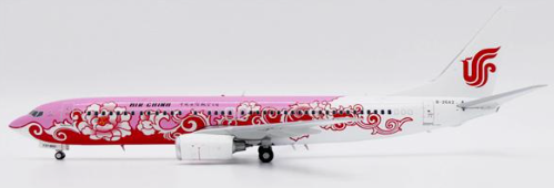 LH2365A | JC Wings 1:200 | Boeing 737-800 Air China Red Peony Reg: B-2642 Flaps Down With Stand | is due November 2025