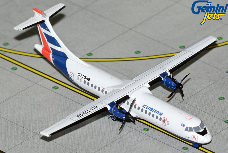 GJCUB2222 | Gemini Jets 1:400 | Aerospatiale ATR-72-200 Cubana CU-T1548