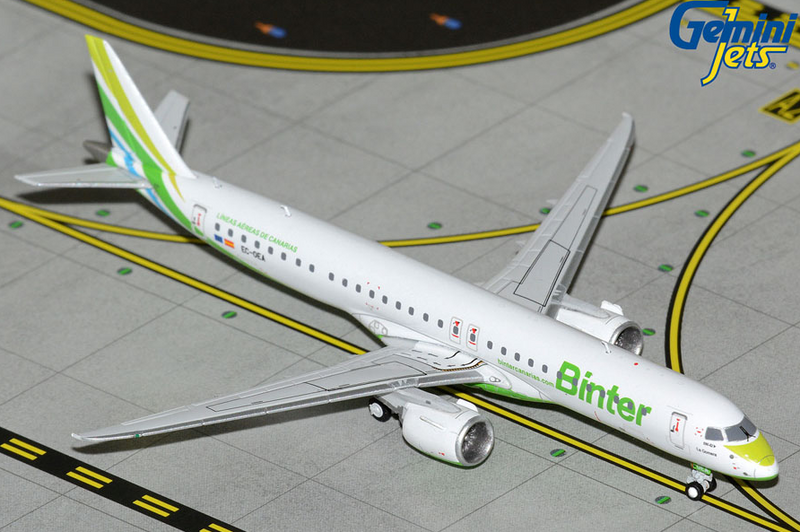 GJIBB2281 | Gemini Jets 1:400 | Embraer 195-E2 Binter Canarias EC-OAE