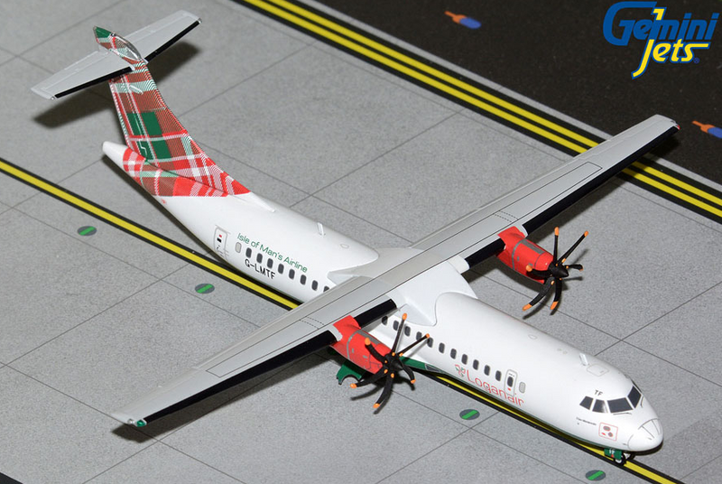 G2LOG1375 | Gemini200 | Aerospatiale ATR-72-600 Logan Air G-LMTF Clan Manannan (Green Livery)