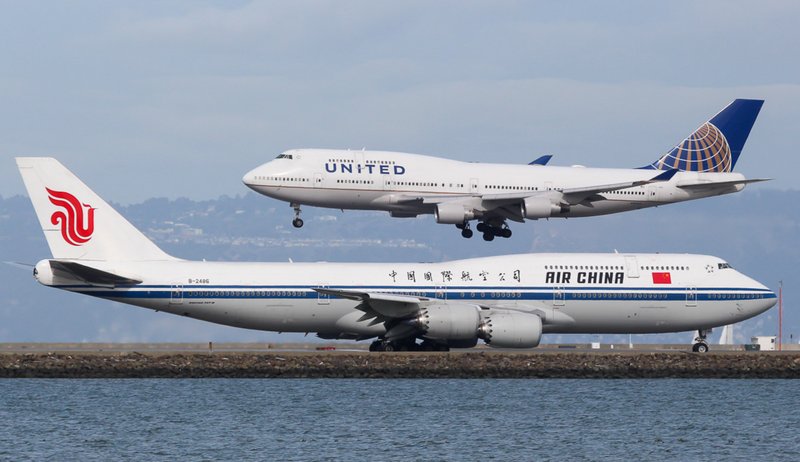 YY74805 | YY Wings 1:400 | Boeing 747-8 Air China B-2486