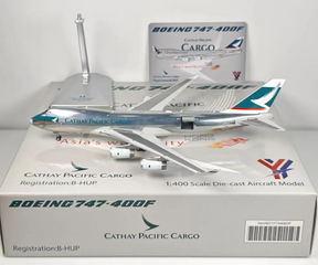 YY74406DP | YY Wings 1:400 | Boeing 747-400 Cathay Pacific Polished Interactive B-HUP