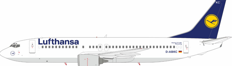JF-737-4-002 | Jfox Models 1:200 | Boeing 737-430 Lufthansa D-ABKC | is due October 2025