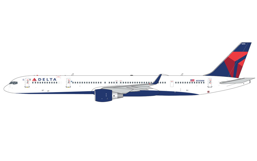 GJDAL2362 | GeminiJets 1:400 | Boeing 757-300W Delta Air Lines N595NW | is due September 2025