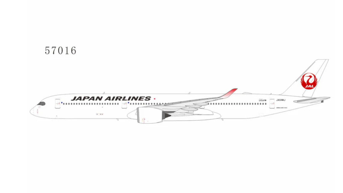 NG57016 | NG Models 1:400 | Airbus A350-1000 Japan Airlines (JAL) JA04WJ | is due November 2025