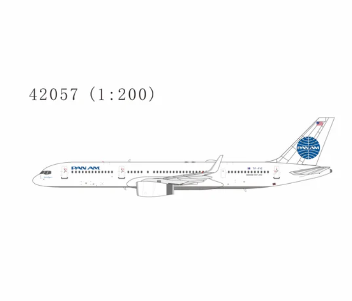 NG42057 | NG Models 1:200 | Boeing 757-200 Pan Am TF-FIC