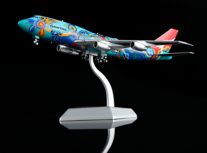 B606501 | HX Model 1:400 | Boeing 747-400 Qantas Airways VH-EBU 'Nalaji Dreaming' | is due November 2025