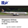 A530104F | HX Models 1:400 | Airbus A340-500 Singapore Airlines 9V-SGD Flaps Down | is due November 2025
