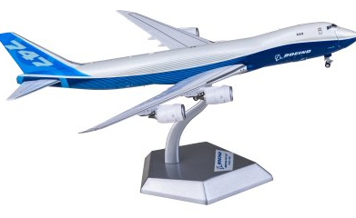 B631005C | HX Models 1:400 | Boeing B747-8F Boeing Company 'Interactive Series' | is due November 2025