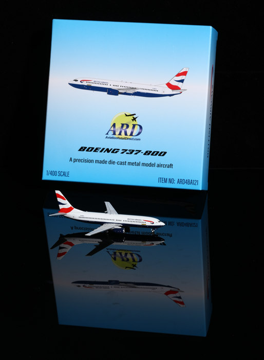 ARD4BA121 | ARD Models 1:400 | Boeing 737-800 British Airways G-OXLA | is due October 2025