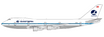 XX40361 | JC Wings 1:400 | Boeing 747-100 Eastern Airlines N731PA 'Polished Pan-Am Hybrid Livery'