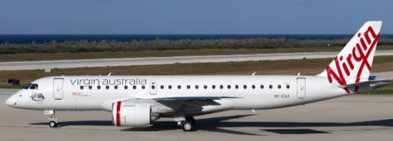 XX40819 | JC Wings 1:400 | Embraer E190-E2 Virgin Australia VH-E2A '1900th Embraer E-Jet' | is due September 2025