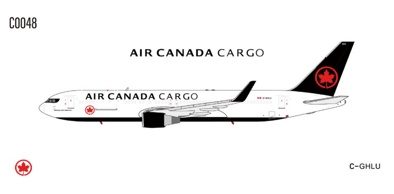 C0048 | C Models 1:400 | Boeing 767-300 Air Canada Cargo C-GHLU | is due November 2025