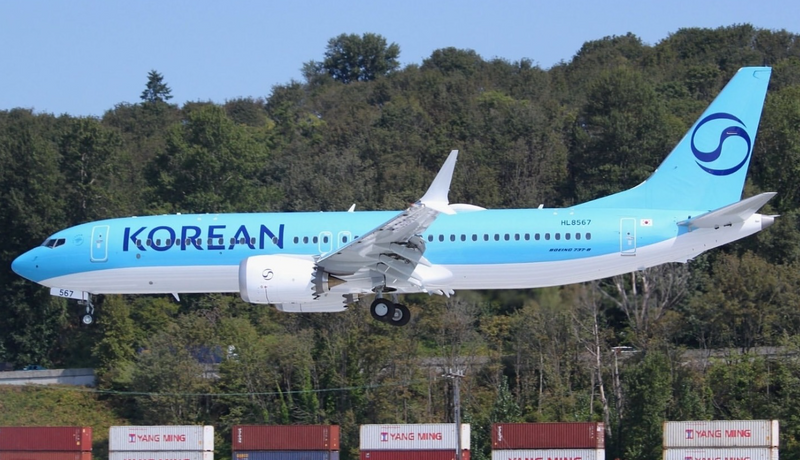 PH04669 | Phoenix 1:400 | Boeing 737-8 MAX Korean Air HL8567 '2025 colours' | is due November 2025