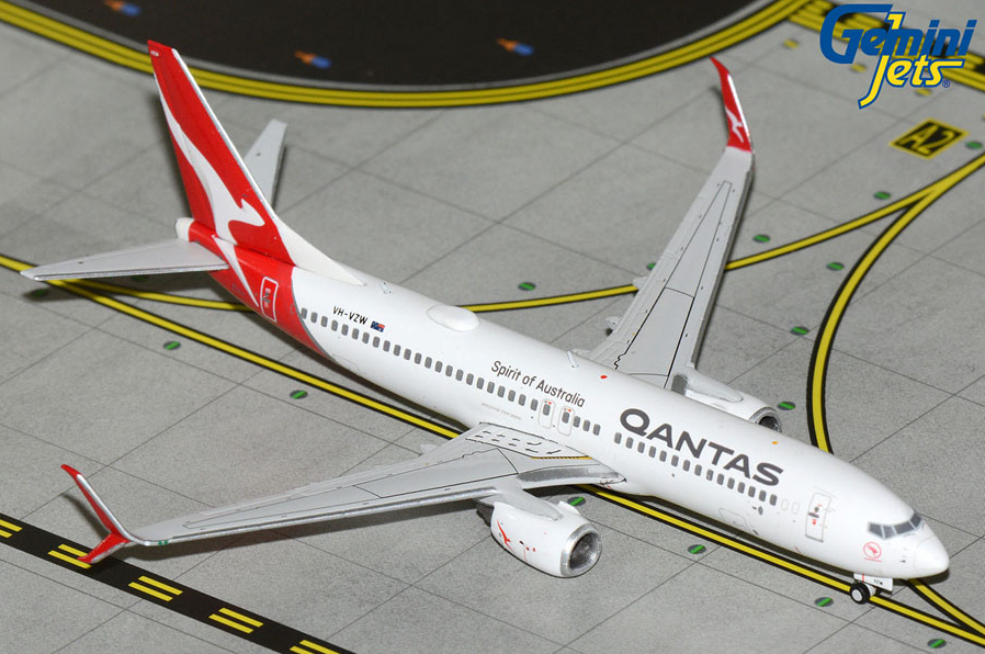 GJQFA2371 | GeminiJets 1:400 | Boeing 737-800 Qantas Airways VH-VZW