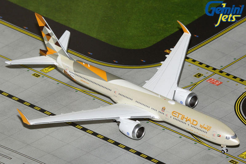GJETD2277 | GeminiJets 1:400 | Boeing 777-9X Etihad Airways A6-FAA