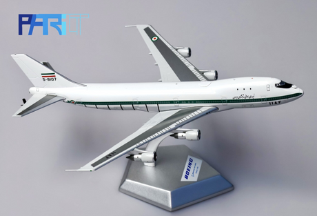 PT-400-019RLG | Patriot Models 1:400 | Boeing 747-100 Imperial Iranian Air Force 5-8107 | is due October 2025