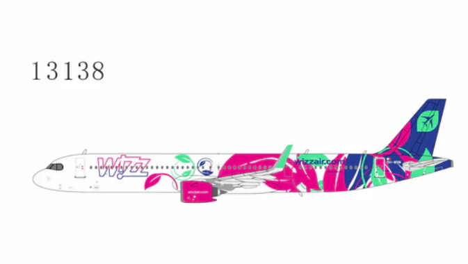 NG13138 | NG Models 1:400 | Airbus A321neo Wizz Air Malta 9H-WNM "Fly the Greenest"