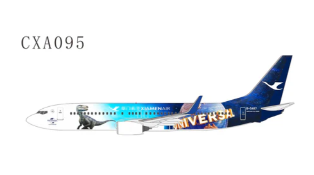 CXA095 | NG Lite Edition 1:400 | Boeing 737-800 Xiamen Airlines B-5487 Universal Beijing Resort | is due November 2025