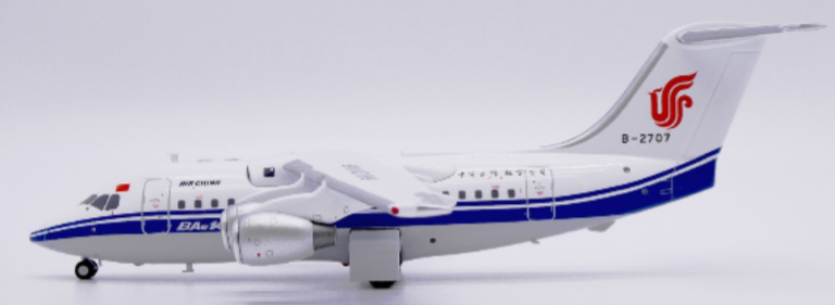 LH2466 | JC Wings 1:200 | British Aerospace BAe146-100 Air China B-2707 With Stand | is due October 2025