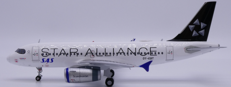 XX20608 | JC Wings 1:200 | Airbus A319 SAS Scandinavian Airlines Star Alliance OY-KBT | is due October 2025