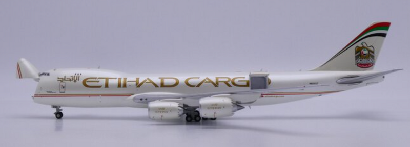 XX40159C | JC Wings 1:400 | Boeing 747-8F Etihad Cargo Interactive Series N855GT | is due October 2025