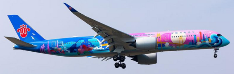 AV4356 | Aviation 400 | Airbus A350-941 China Southern Airlines B-308T "15th National Games" | is due November 2025