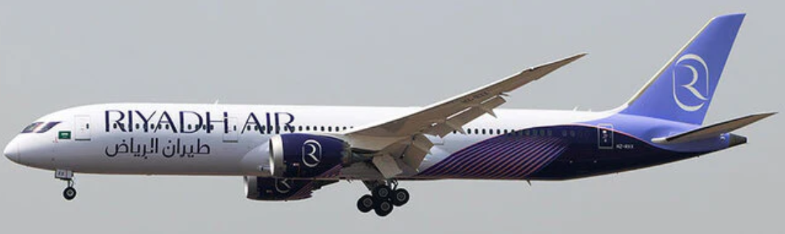 AV4399 | Aviation 400 | Boeing 787-9 Dreamliner Riyadh Air HZ-RXAA | is due November 2025