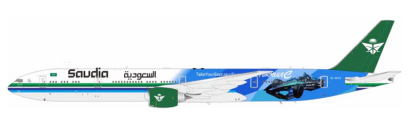 WB4065 | Aviation 400 | Boeing 777-368/ER Saudi Arabian Airlines HZ-AK43 | is due November 2025