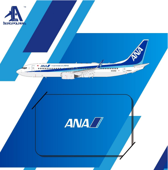 HA7380041 | Aero Polaris 1:400 | Boeing 737-800 ANA All Nippon Airways JA68AN | is due November 2025