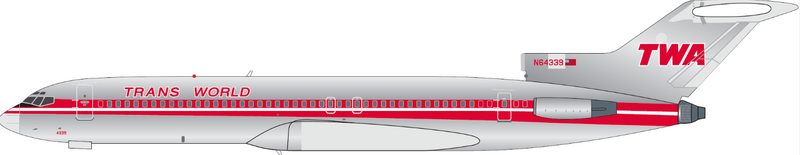 400027 | V1:400 Models | Boeing 727-200 Trans World Atlantic TWA N64339 | is due December 2025