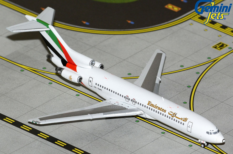 GJUAE2233 | GeminiJets 1:400 | Boeing 727-200 Emirates A6-EMC