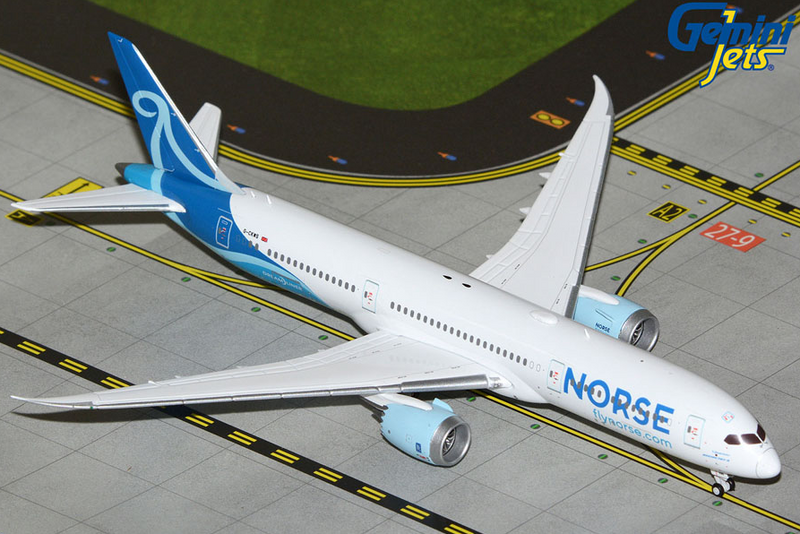 GJUBT2373 | GeminiJets 1:400 | Boeing 787-9 Dreamliner Norse Atlantic Airways UK G-CKWS