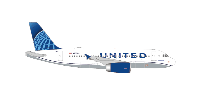 538756 | Herpa Wings 1:500 | Airbus A319 United Airlines – N877UA | is due December 2025