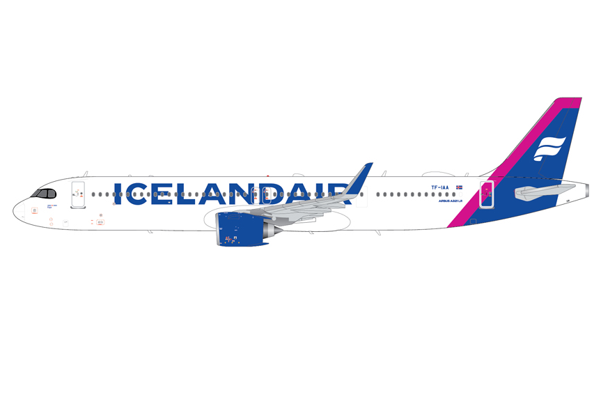 G2ICE1401 | GeminiJets 1:200 | Airbus A321neo Icelandair TF-IAA (upgraded stand) | is due December 2025