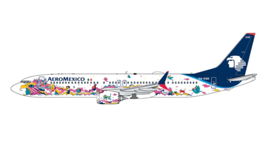GJAMX2316 | GeminiJets 1:400 | Boeing 737 MAX 9 Aeroméxico XA-GQS “Kukulcán” livery | is due November 2025
