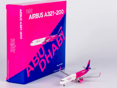 NG13117 | NG Models 1:400 | Airbus A321neo Wizz Air Abu Dhabi A6-WAC