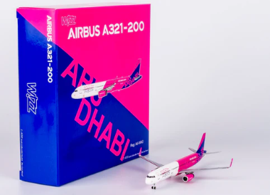 NG13118 | NG Models 1:400 | Airbus A321-200  Wizz Air Abu Dhabi A6-WAD