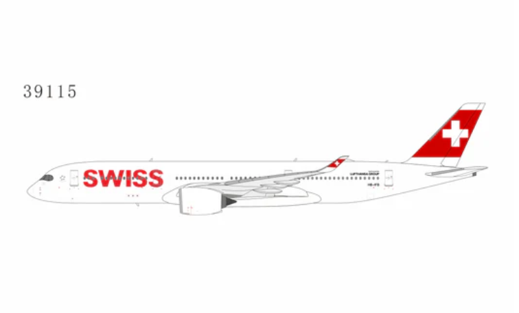 NG39115 | NG Models 1:400 | Airbus A350-900 Swiss HB-IFB | is due December 2025