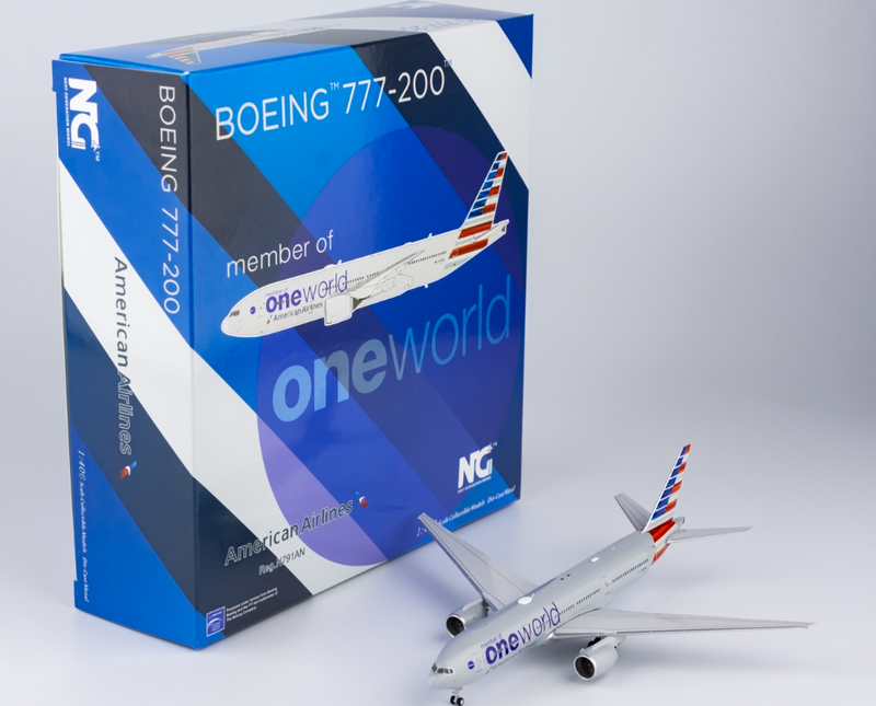 NG72017 | NG Models 1:400 | Boeing 777-200ER American Airlines N791AN