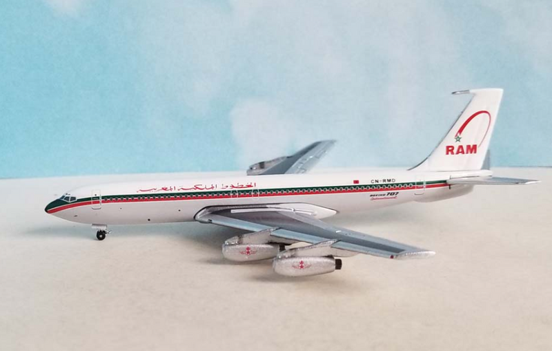 AC411197 | Aero Classics 1:400 | Boeing B707-400 Royal Air Maroc CN-RMD