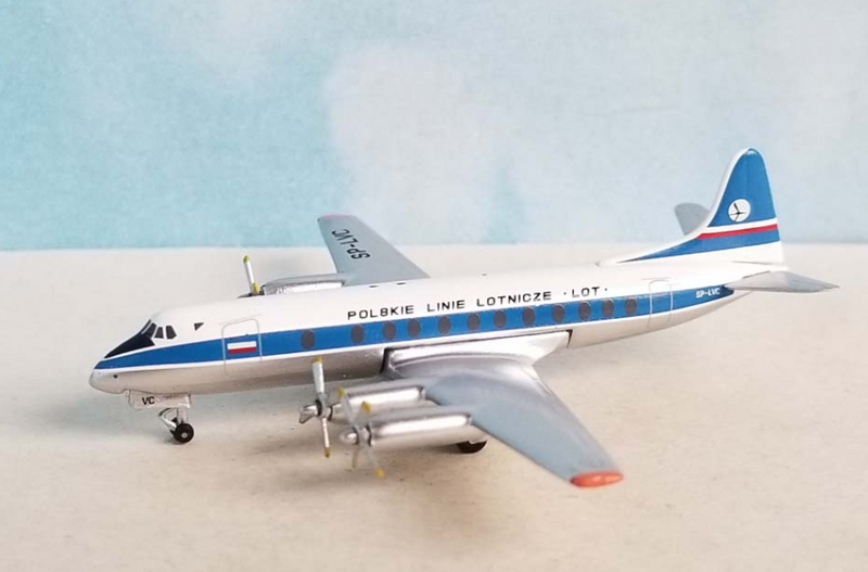 AC411462 | Aero Classics 1:400 | Viscount 800 LOT Polish SP-LVC